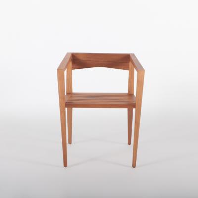 Zoo Oiled Indoor Solid Teak Dining Chair by Maximilian Eicke for Max ID NY