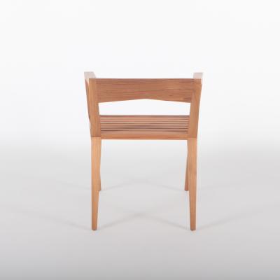 Zoo Oiled Indoor Solid Teak Dining Chair by Maximilian Eicke for Max ID NY
