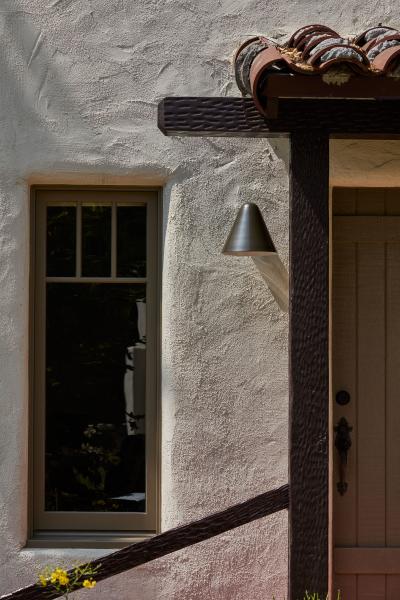 ZuZu Bronze Painted Brass Wall Sconce in the Style of Jacques Biny