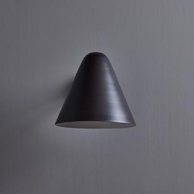 ZuZu Dark Brown Patinated Copper Wall Sconce in the Style of Jacques Binyv