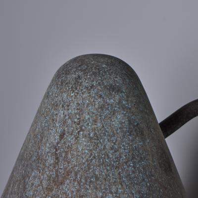 ZuZu Darkly Patinated Brass Wall Sconce in the Style of Jacques Biny