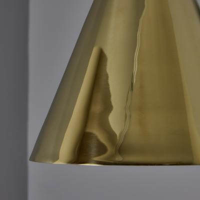 ZuZu Polished Brass Wall Sconce in the Style of Jacques Biny