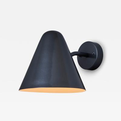 ZuZu Steel Painted Brass Wall Sconce in the Style of Jacques Biny