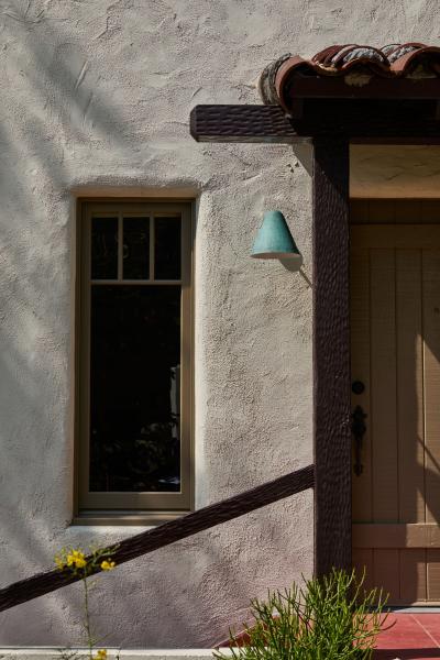 ZuZu Verdigris Patinated Brass Wall Sconce in the Style of Jacques Biny