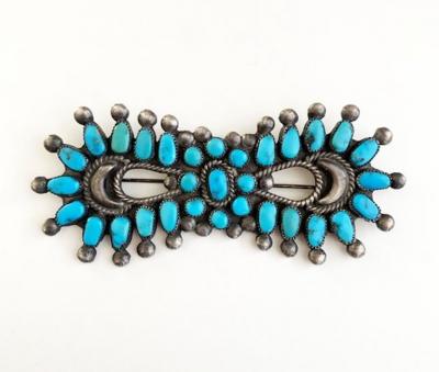 Zuni manta pin