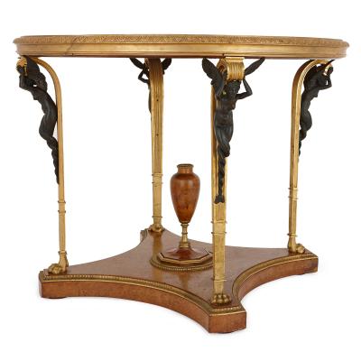 Zwiener Jansen Successeur Antique ormolu mounted centre table by Zwiener Jansen Successeur
