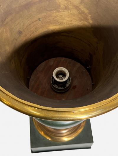 air of Medici style Empire vase lamps France circa 1940