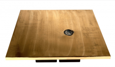 christian heckcsher Square coffee table by Christian Heckscher