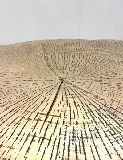 contemporary modern large bronze coffee table