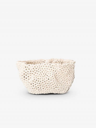 gilles caffier ABSTRACT BOWL WITH PIERCINGS