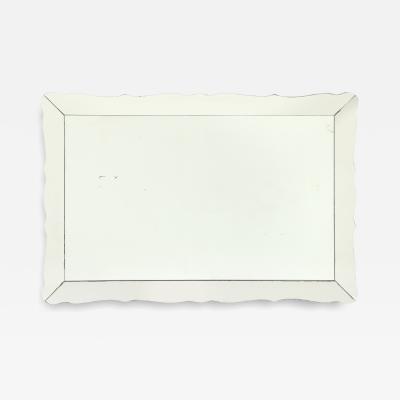 italian Art Deco Sinuous Mirror Border Mirror