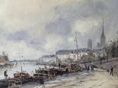 jean dubord Rouen on the Seine 