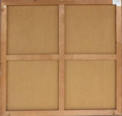 lauro lessio Italian 1970s Abstract Oil Paintings by Lauro Lessio