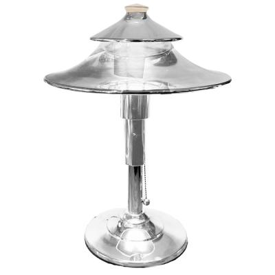 leroy C Dione 1928 Pagoda Table Lamp by Leroy C Diane