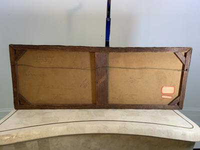 ludwik A Smialkowski 1934 EAST INDIAN AGODAS OIL PAINTING