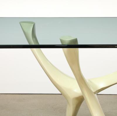 pierluigi Giordani Rare Dining Table by Attributed Pierluigi Giordani