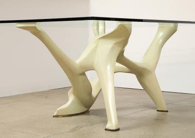 pierluigi Giordani Rare Dining Table by Attributed Pierluigi Giordani