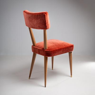 pierluigi Giordani Set of eight chairs