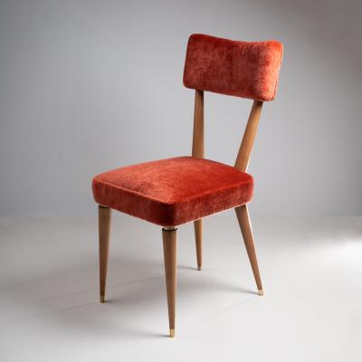 pierluigi Giordani Set of eight chairs