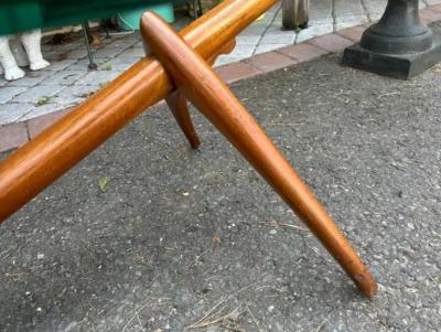 pierluigi Giordani Unusual Pierluigi Giordani style Sculptural Walnut Coffee Table Mid Century