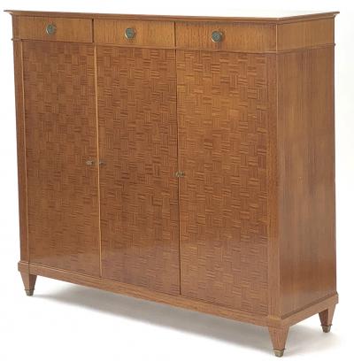 raoul lardin Raoul Lardin refined 3 drawers and drawers in cherrywood marqueterie