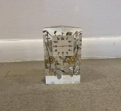 resin inclusion clocks