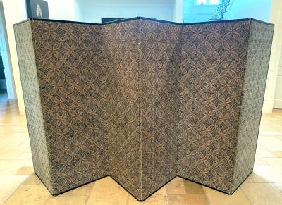 soga Shohaku Rare Japanese Floor Screen of Perched Eagles Soga Shohaku Edo period