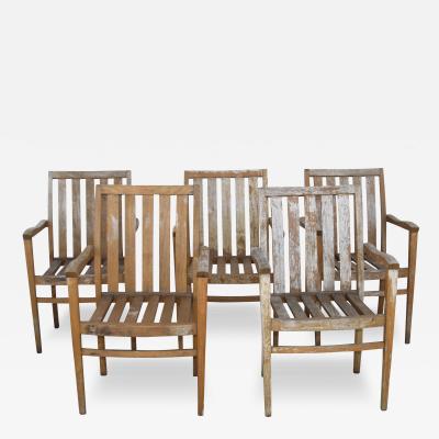 teak maritime heritage chairs