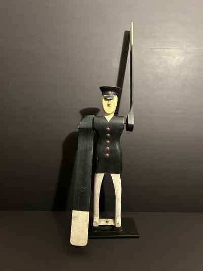whirligig of a policeman