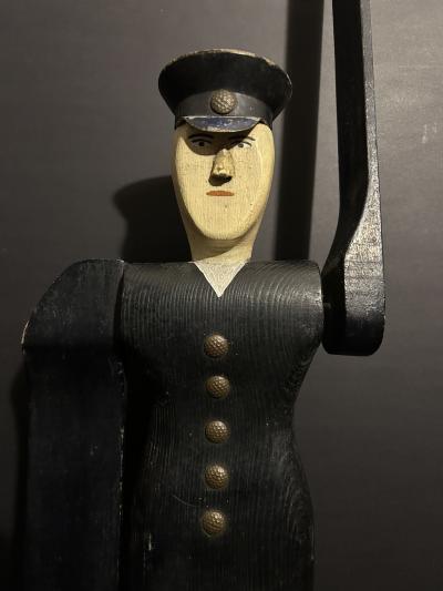 whirligig of a policeman