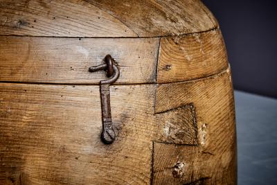 wooden former ice box France 1930s