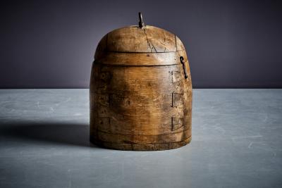 wooden former ice box France 1930s