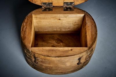 wooden former ice box France 1930s