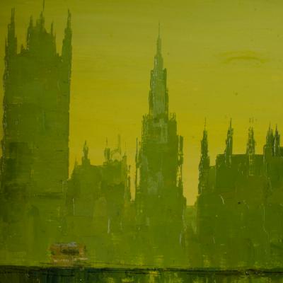 xx xx Green Sunset On The Thames