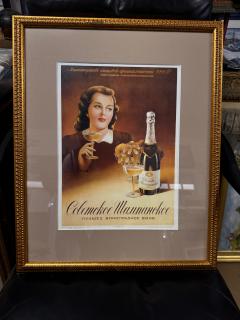 3 USSR Haute Cuisine Posters 1950 60 Caviar Chocolate and Champagne - 4365161