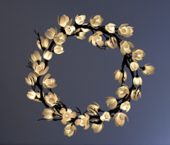  7GODS Georgina Magnolia Round Chandelier by 7Gods Lighting - 3576033