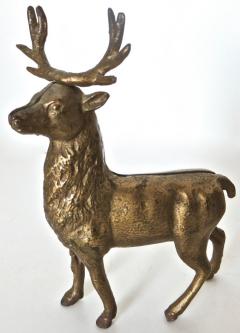  A C Williams Company Pair of Reindeer Antique Still Banks American circa 1910 - 2731350