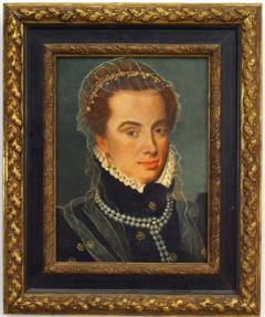  A Collared Woman Portrait - 3199206