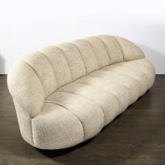  A Rudin Mid Century Modernist Channel Form Cloud Sofa in Holly Hunt Fabric by A Rudin - 3599918