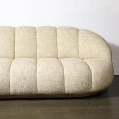  A Rudin Mid Century Modernist Channel Form Cloud Sofa in Holly Hunt Fabric by A Rudin - 3599961
