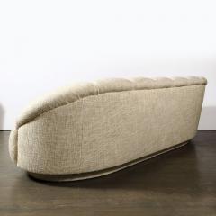  A Rudin Mid Century Modernist Channel Form Cloud Sofa in Holly Hunt Fabric by A Rudin - 3600045