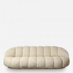  A Rudin Mid Century Modernist Channel Form Cloud Sofa in Holly Hunt Fabric by A Rudin - 3602970