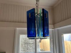  A V Mazzega Italian Modern Fontana Arte Style Pendant Or Lantern - 3894250