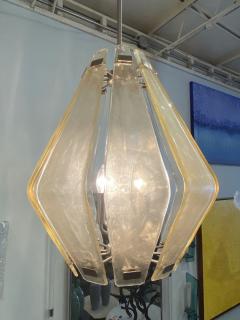  A V Mazzega Italian Modern Handblown Chandelier Mazzega - 4162412