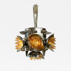  A V Mazzega Mazzega Custom Brutalist Chandelier - 3874078