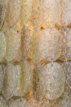  A V Mazzega Monumental Italian Modern Amber Glass Chandelier by Mazzega - 4162367
