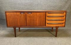  A YOUNGER LTD VINTAGE BRITISH MID CENTURY MODERN TEAK SEQUENCE COMPACT CREDENZA - 3255594