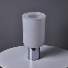 AB Markaryd 1960s Hans Agne Jakobsson Opaline Perspex and Chrome Table Lamp for Markaryd - 4366580