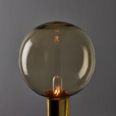  AB Markaryd 1960s Hans Agne Jakobsson V149 Glass Brass Wall Lamp for Markaryd - 4282885