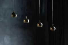  AB Markaryd Brass Pendant Lamp by Hans Agne Jakobsson for Markaryd Scandinavia 1960s - 4117295